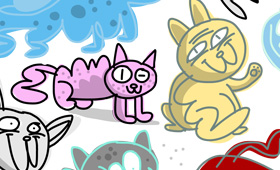 Illustration-Hamburg-Portfoliobeispiel-katzen