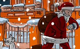 Illustration-Hamburg-Portfoliobeispiel-weihnachtspostkarte