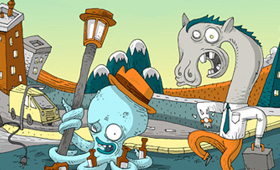 Illustration-Hamburg-Portfoliobeispiel-wimmelbild-tiere